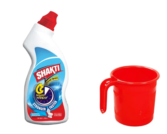 Shakti Liquid Toilet Cleaner 750ml, C-1159