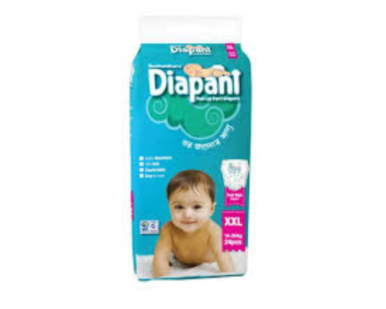 Bashundhara Diapant Baby Diaper XXL(14-25Kg) -4pcs