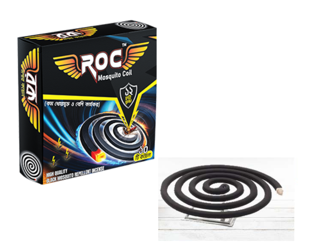 ROC mosquito coil (Black) 1pc,-948.67-10