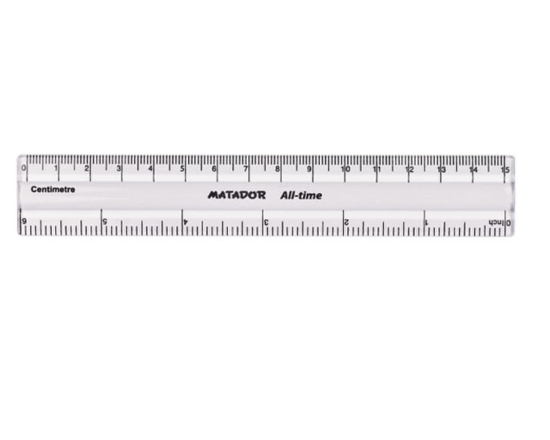 Matador scale Ruller 1pc,-9139-20