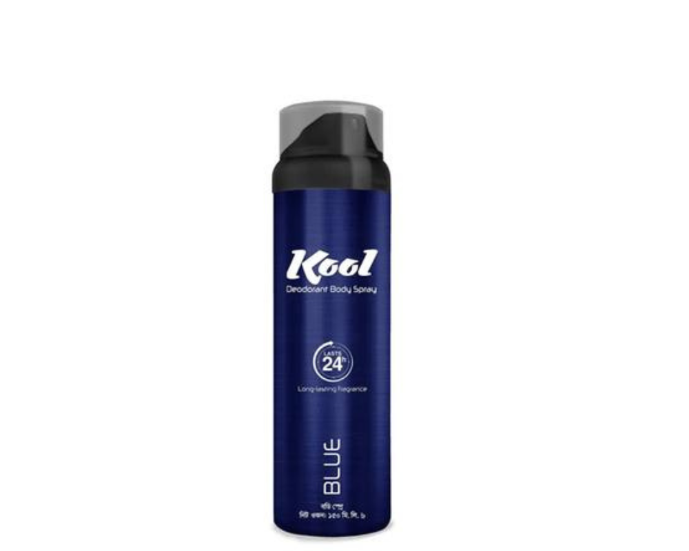 Kool Deodorant Body Spray (Blue) 150ml,-9250-325