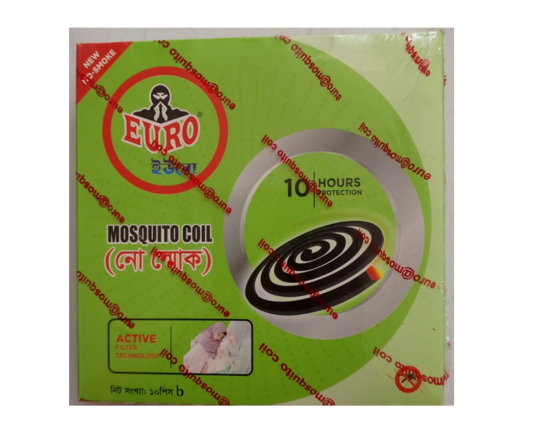 Euro No Smoke Mosquito Coil 1pack(10pcs) C-659