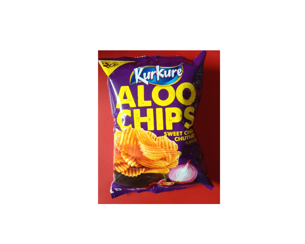 Kurkure Aloo Chips  Sweet chili 18g,-9163.6-20