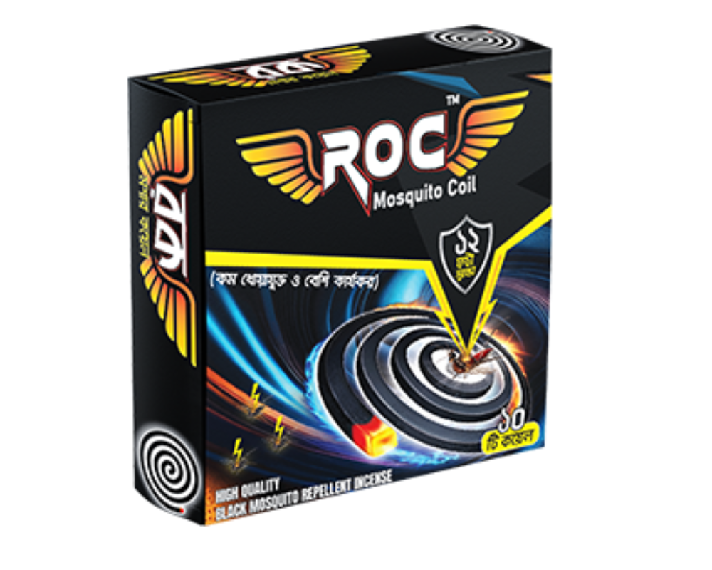 ROC mosquito coil (Black) 1Pack (10pcs),-9486.7-100
