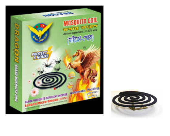 Dragon Micro-Smoke Mosquito Coil 1pc,-975.9-10