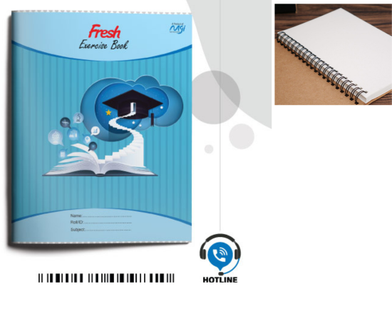 Fresh Exercise Book (Math -গণিত) 124 pages, 9399
