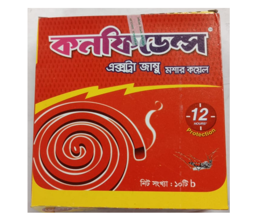 Confidence Mosquito Coil,- 9333.4-60