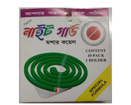 Night guard mosquito coil 1Pack (10pcs), Code -509