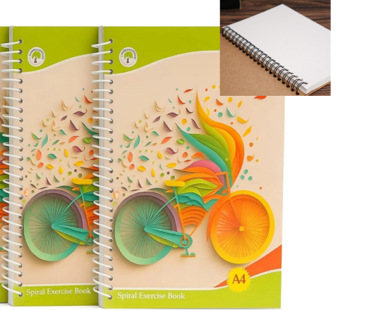 Fresh Exercise Book (Spiral, Math -গণিত) 124 pages, 9559