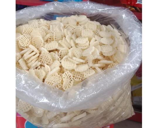 A Chips Papad Loose (White round) খোলা পাঁপড়, 9659