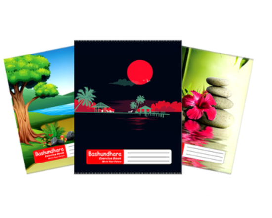 Bashundhara Exercise Book 124 pages, -9409-55