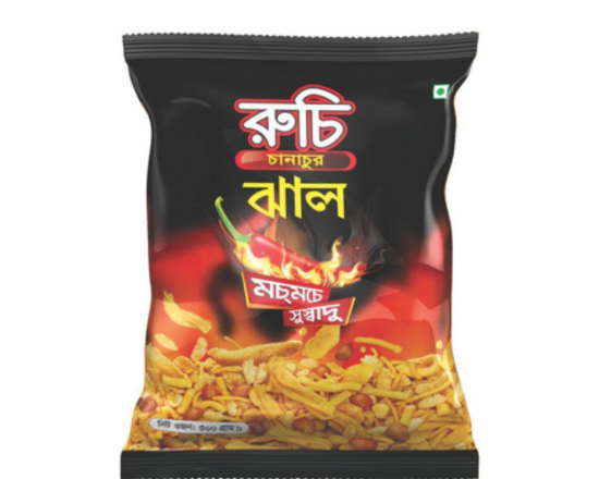 Ruchi Jhal Chanachur রুচি ঝাল চানাচুর 150g,-9439-50