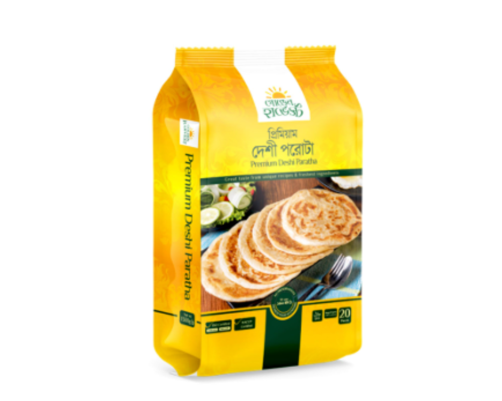 Golden Primium Deshi Porata দেশি পরাটা 1.3kg (20pcs).-9275-320
