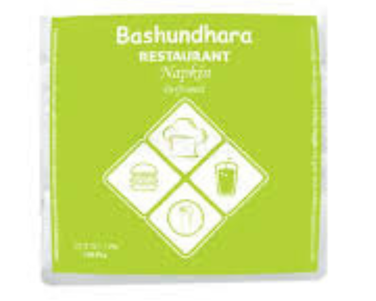 Bashundhara Restaurant Napkin (Perfumed) 100x1fly,-6466-65
