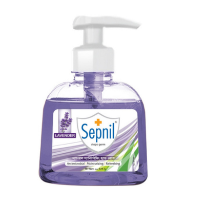 Sepnil Natural Sanitizing Hand Wash (Lavender) 200ml,-9965.0-110