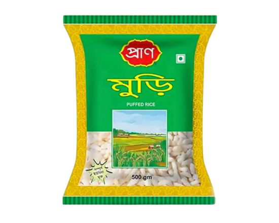 Pran Puffed Rice 500 প্রাণ মুড়ি,-9639-75