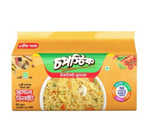 Chopstic Instant Noodles (মাসালা ডিলাইট) 8pack-496g, 81339-175